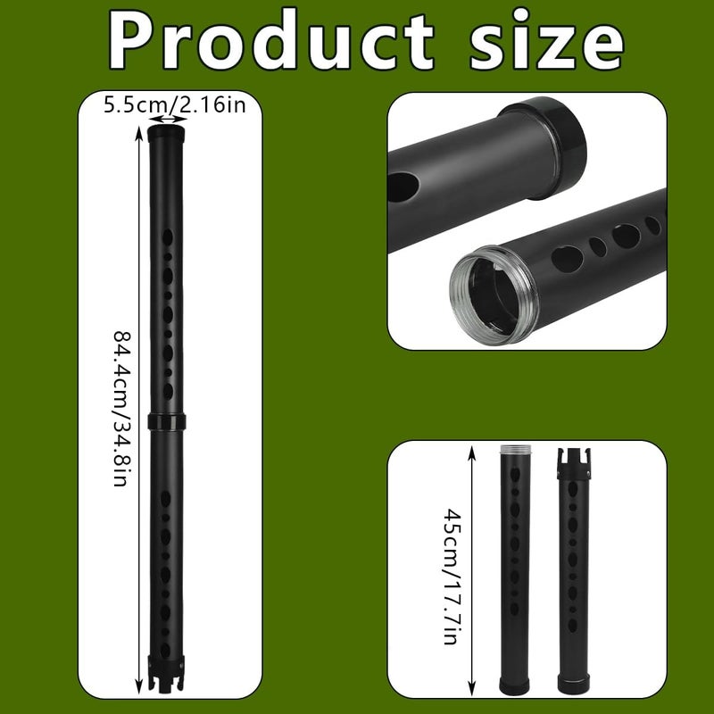 LOVACE Golf Ball Retriever, Aluminum Golf Ball Picker Upper Tube - Image 2